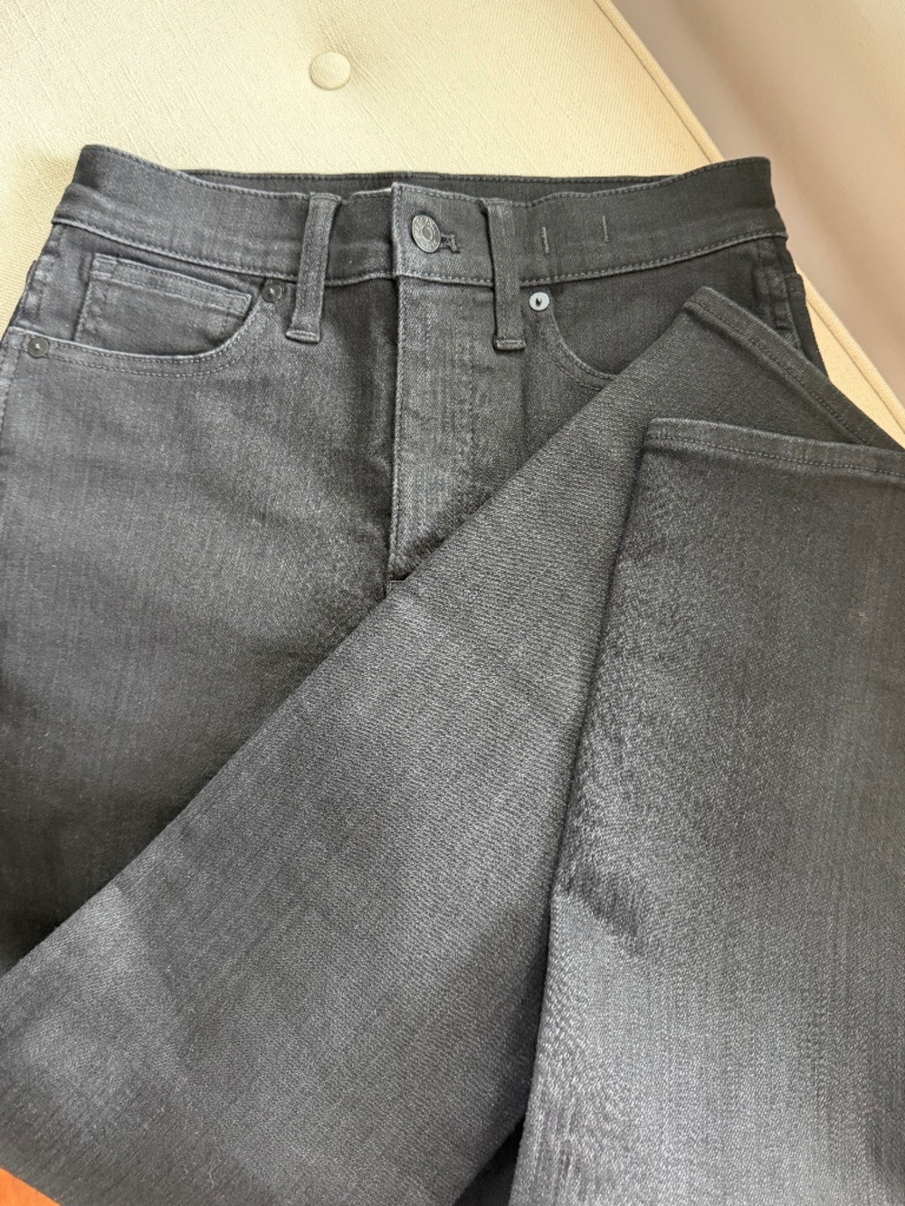 Madewell Stovepipe Jeans | Black Wash | High Rise | Size 27 | NWOT